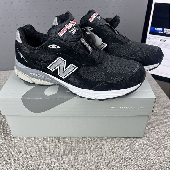 NEW BALANCE M990BS3 MADE IN U.S.A. width D BLACK ニューバランス